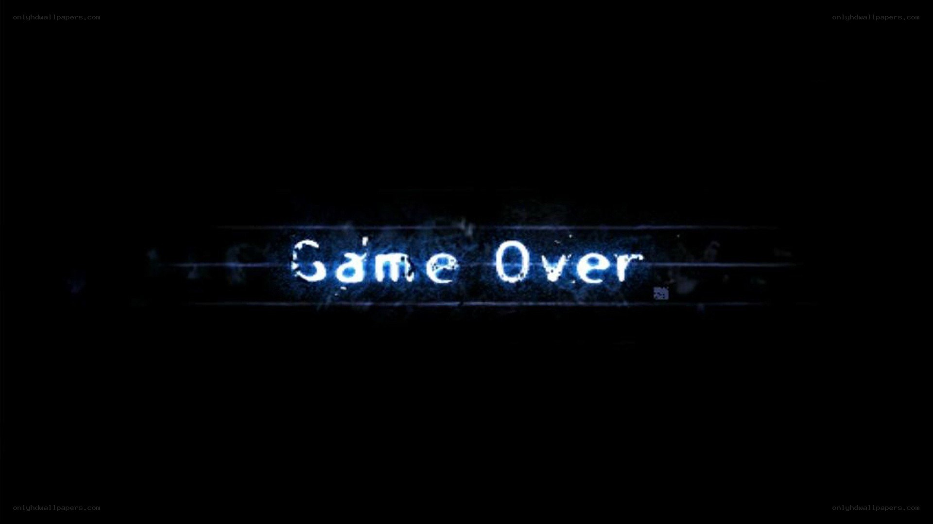 Game Over screen