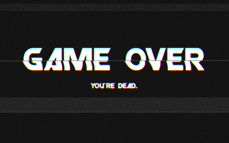 Game Over screen