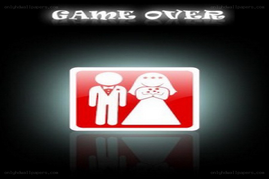 Game Over wedding icon