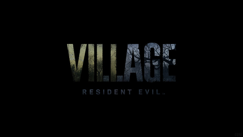 Game Title Logo — Black, Dark, Mysterious