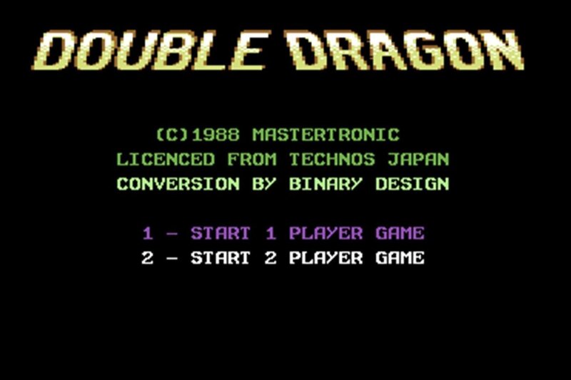 Game Title Screen — Black, Retro, Pixel Art, Text, Yellow