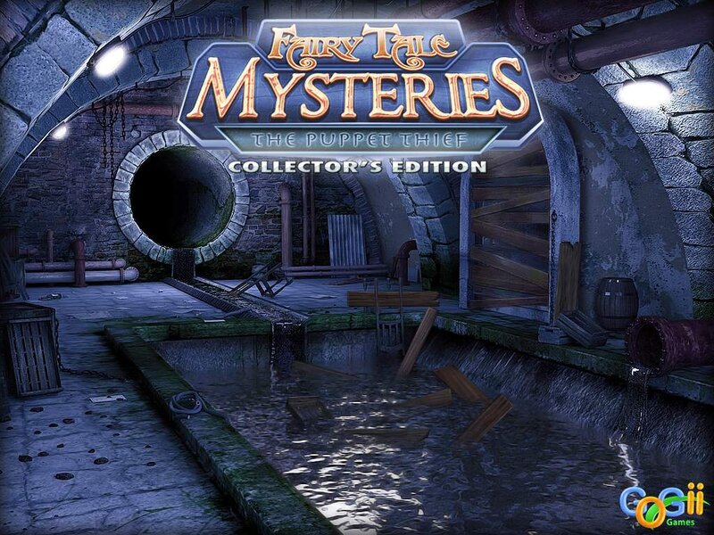 Game Title Screen — Blue