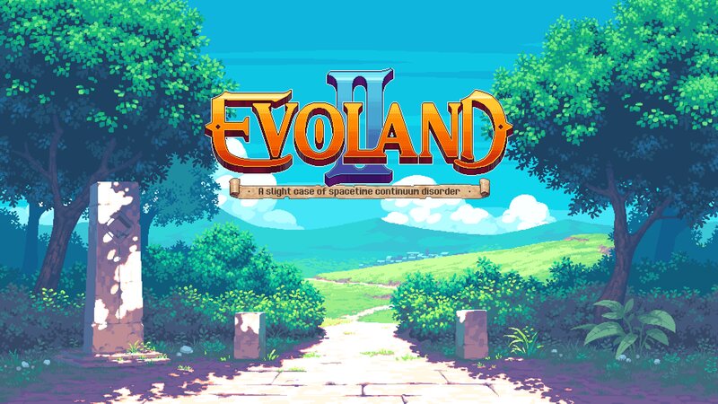 Game Title Screen — Green, Serene, Afternoon