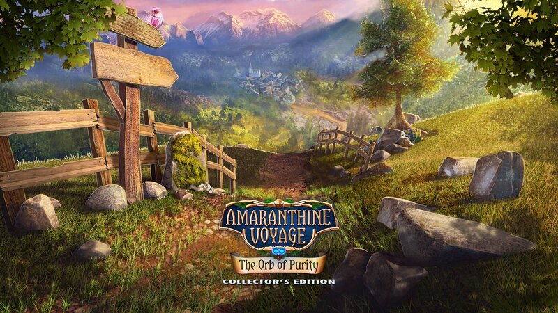 Game Title Screen — Green, Serene
