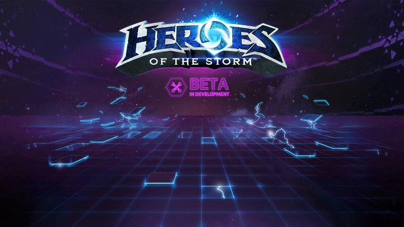 Game Title Screen — Purple, Futuristic