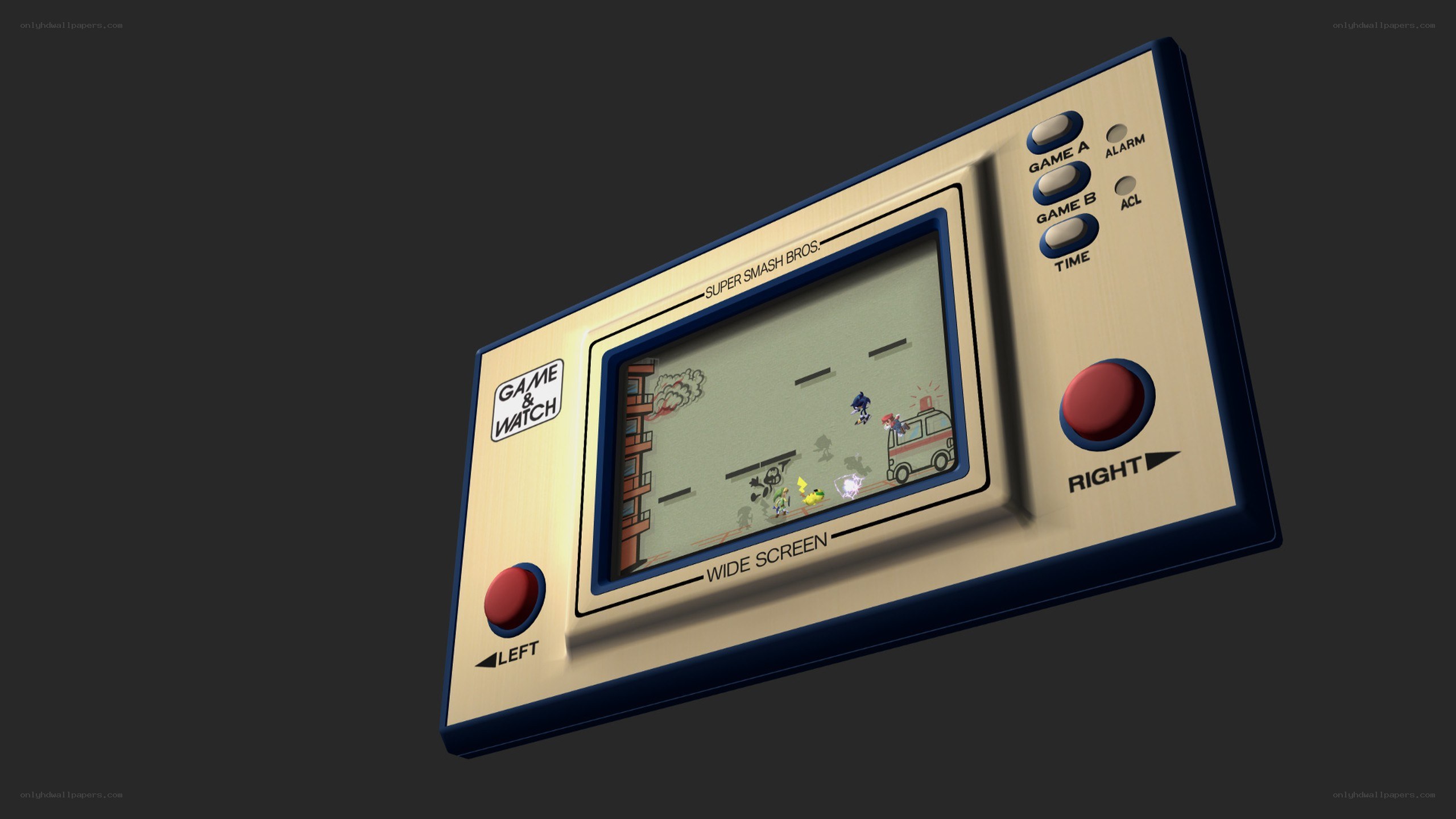 Game & Watch with Super Smash Bros.