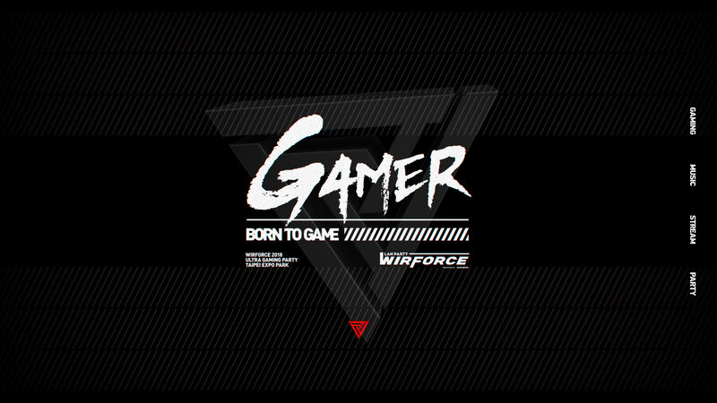 Gamer Event Poster — Black