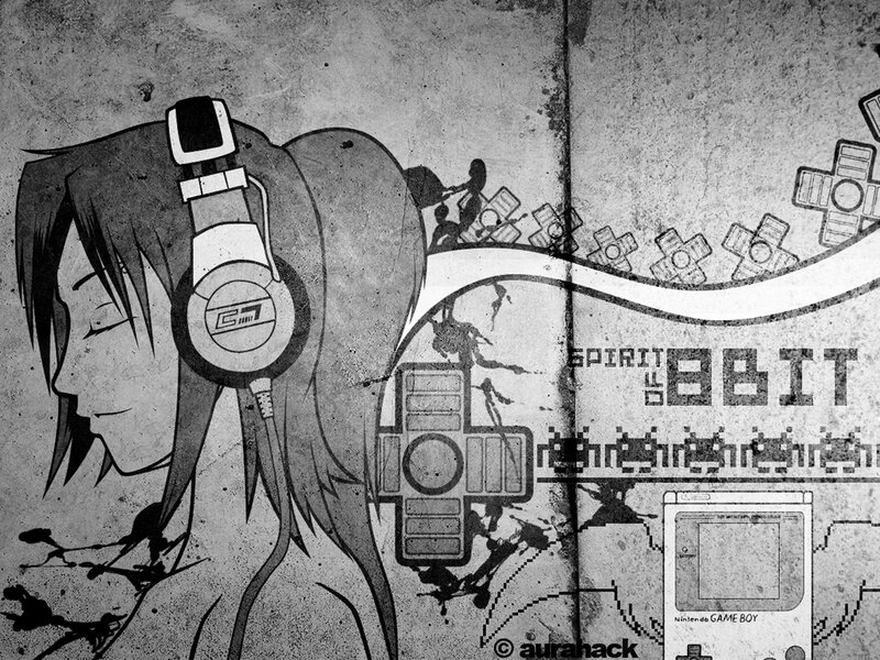 gamer girl with headphones