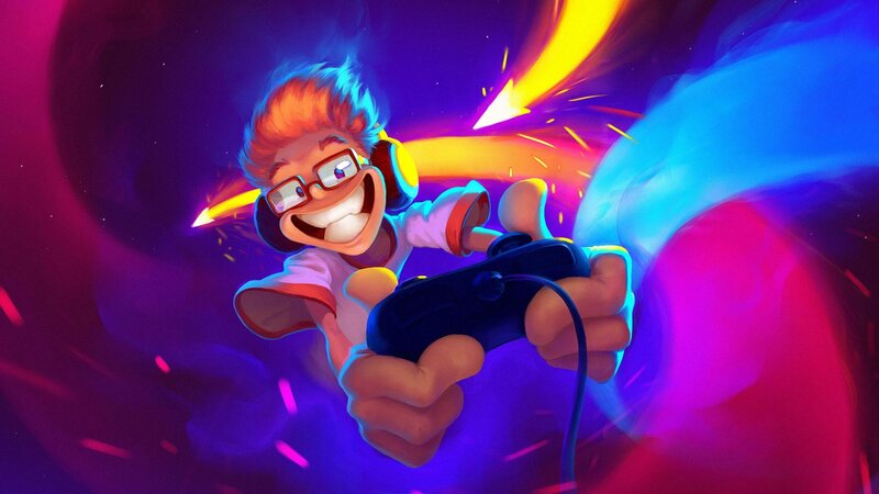 Gamer Holding Controller