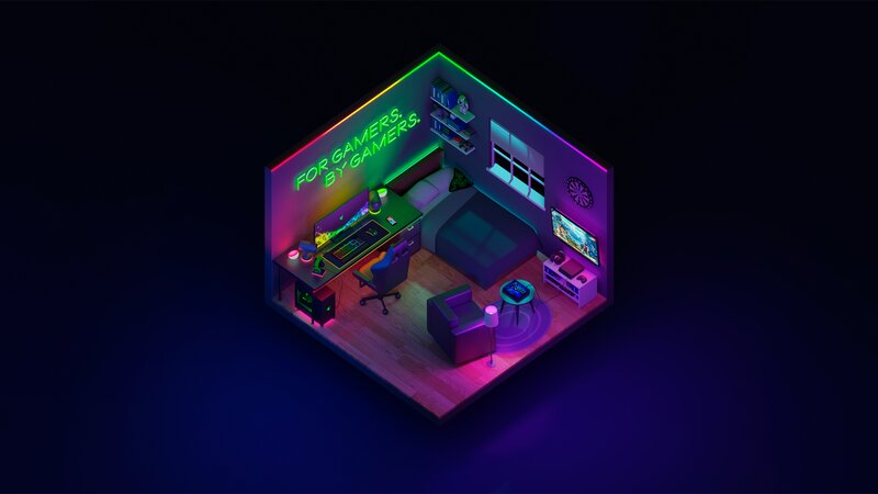 Gamer's Room Setup