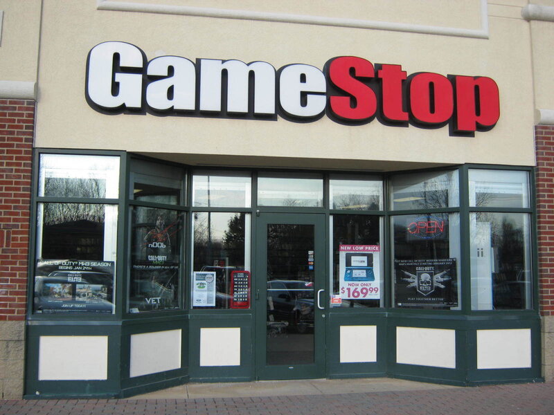 GameStop storefront exterior