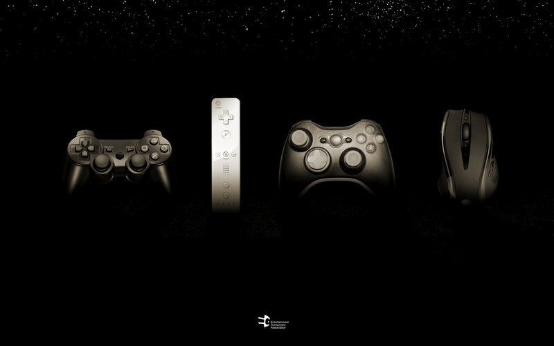 Gaming controllers in space