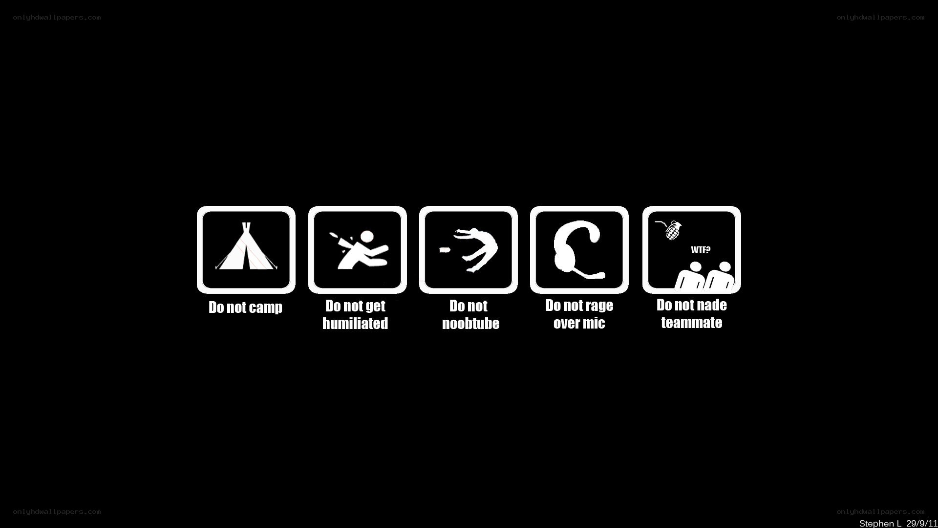 gaming etiquette rules