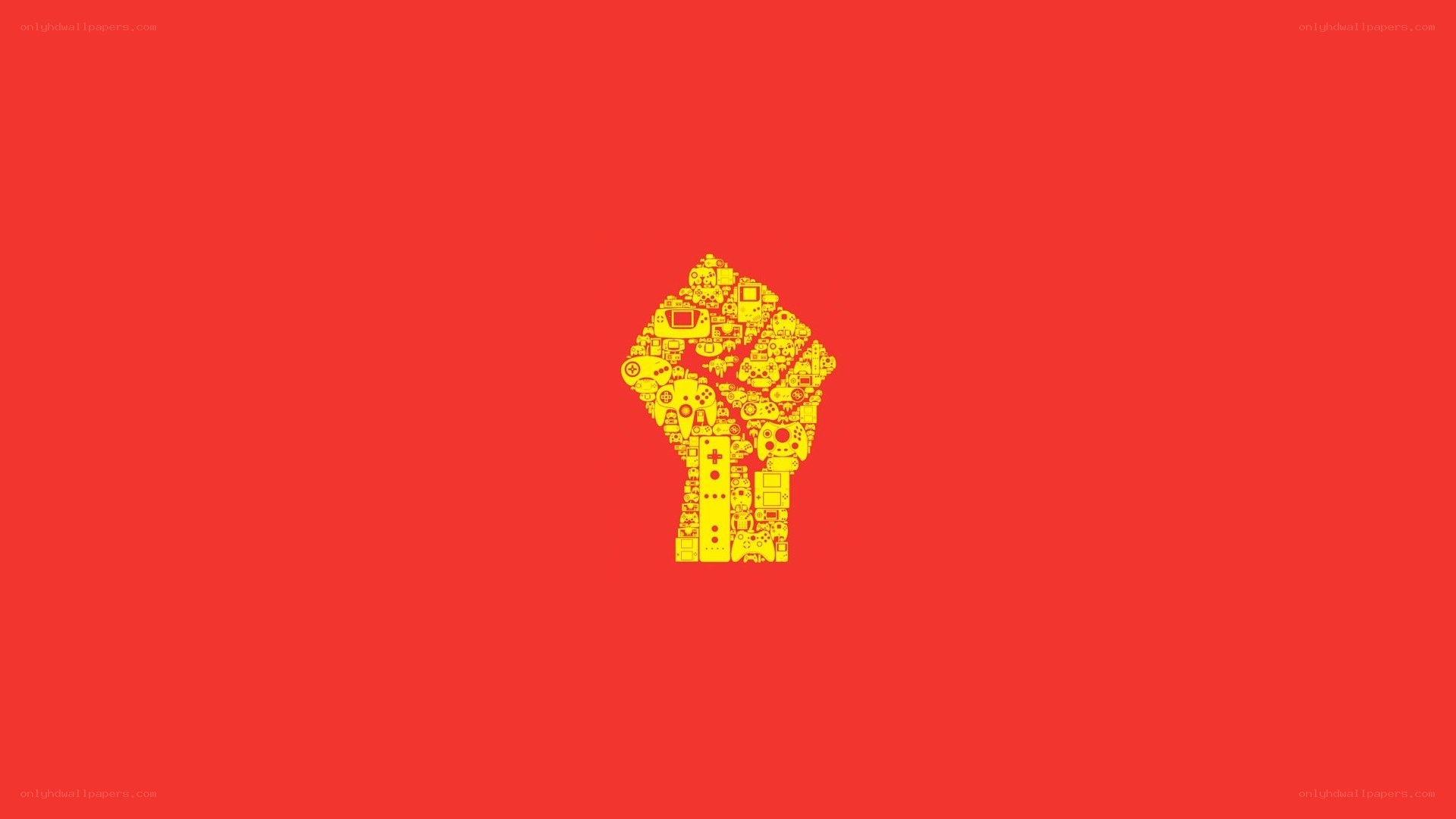 gaming fist mosaic