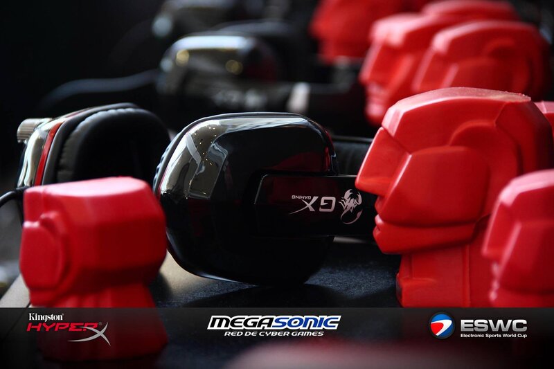 Gaming Headphones on Display