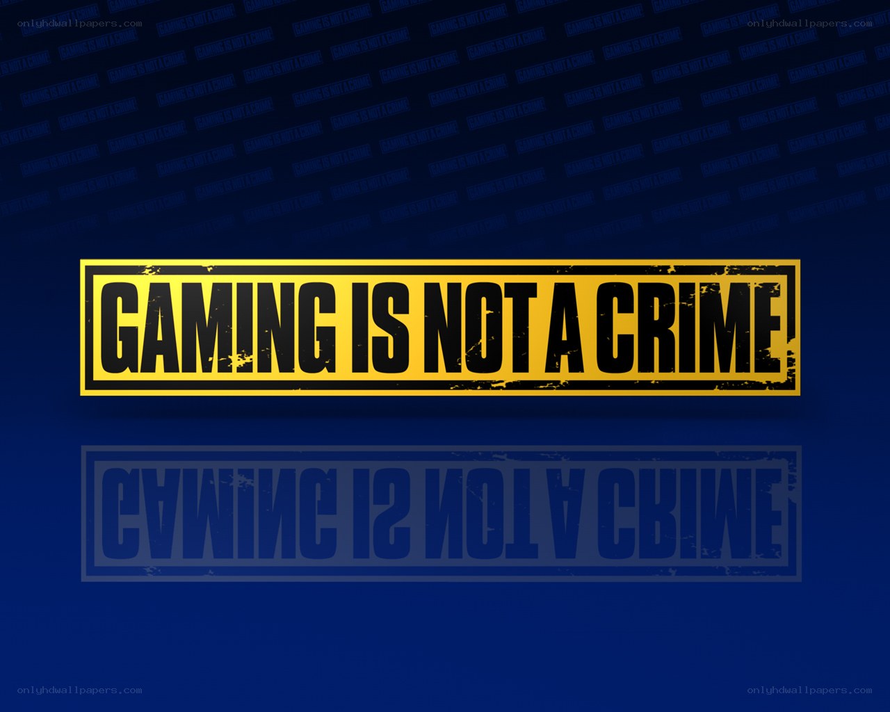 Gaming is not a crime