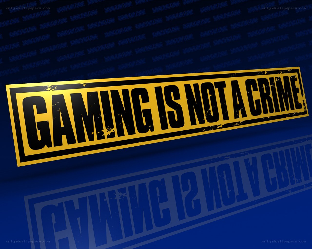 Gaming is not a crime