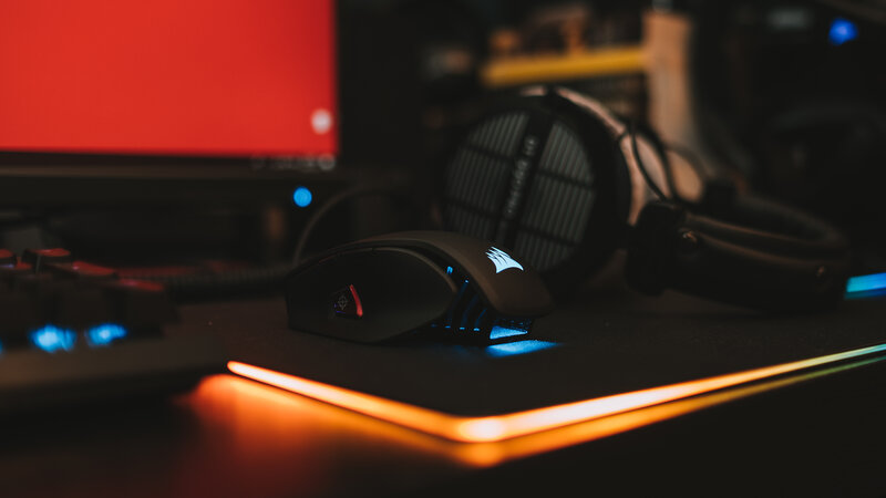 Gaming Mouse on Desk