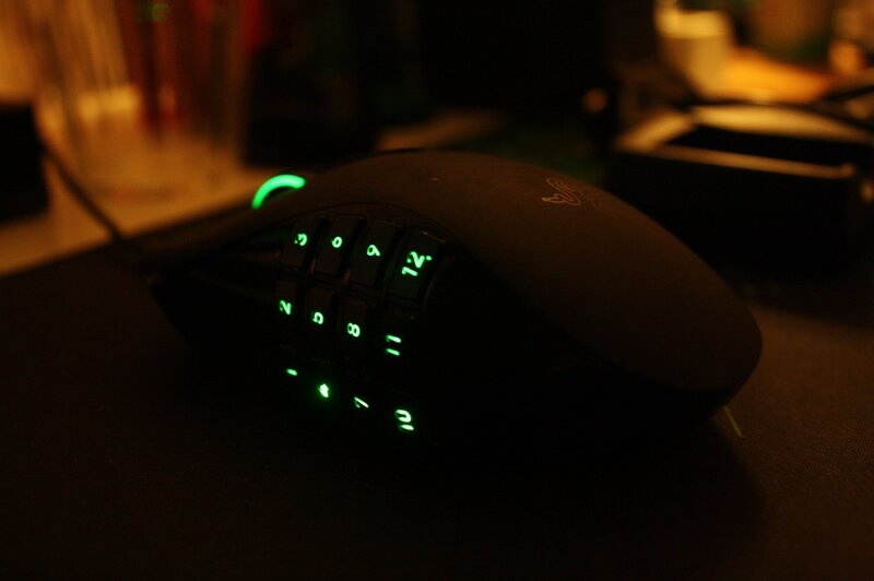 Gaming Mouse with Keypad