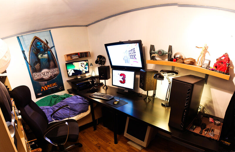 Gaming Setup in Room