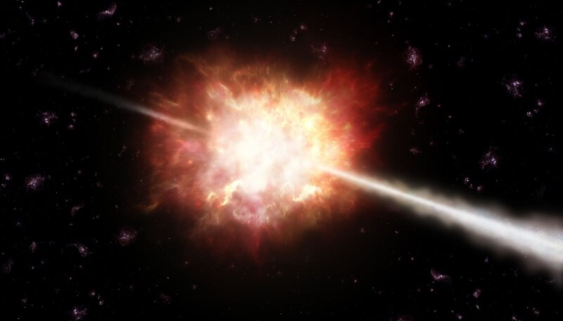 Gamma-ray Burst Explosion
