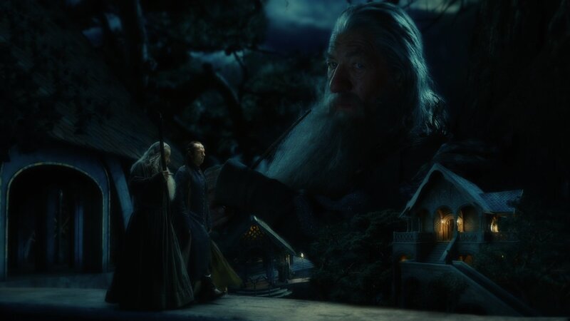 Gandalf and Bilbo Baggins