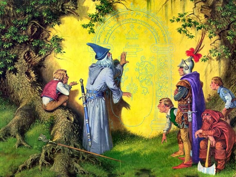 Gandalf and Dwarves