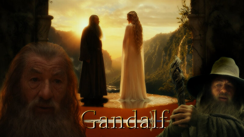 Gandalf and Galadriel