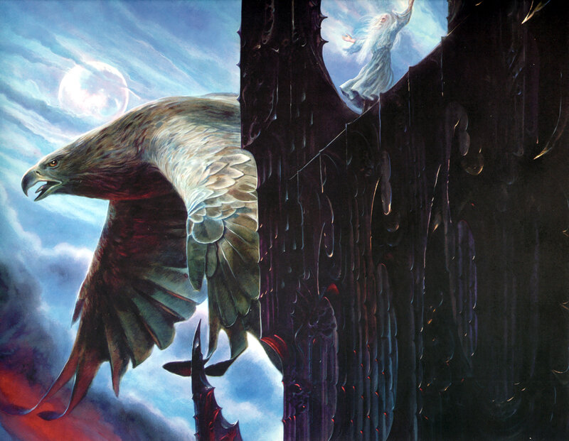 Gandalf and the Eagle