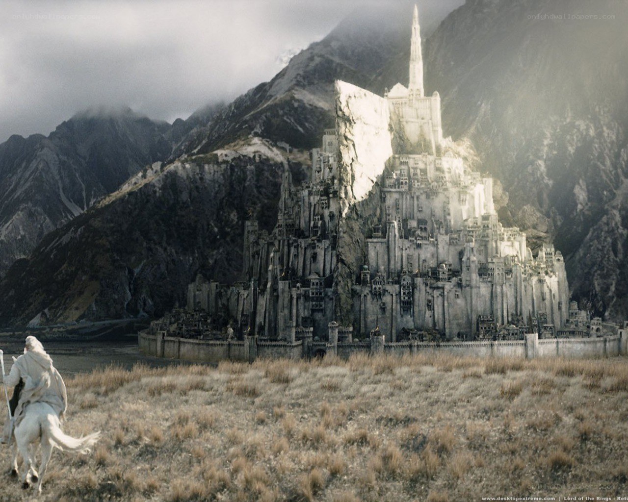 Gandalf at Minas Tirith