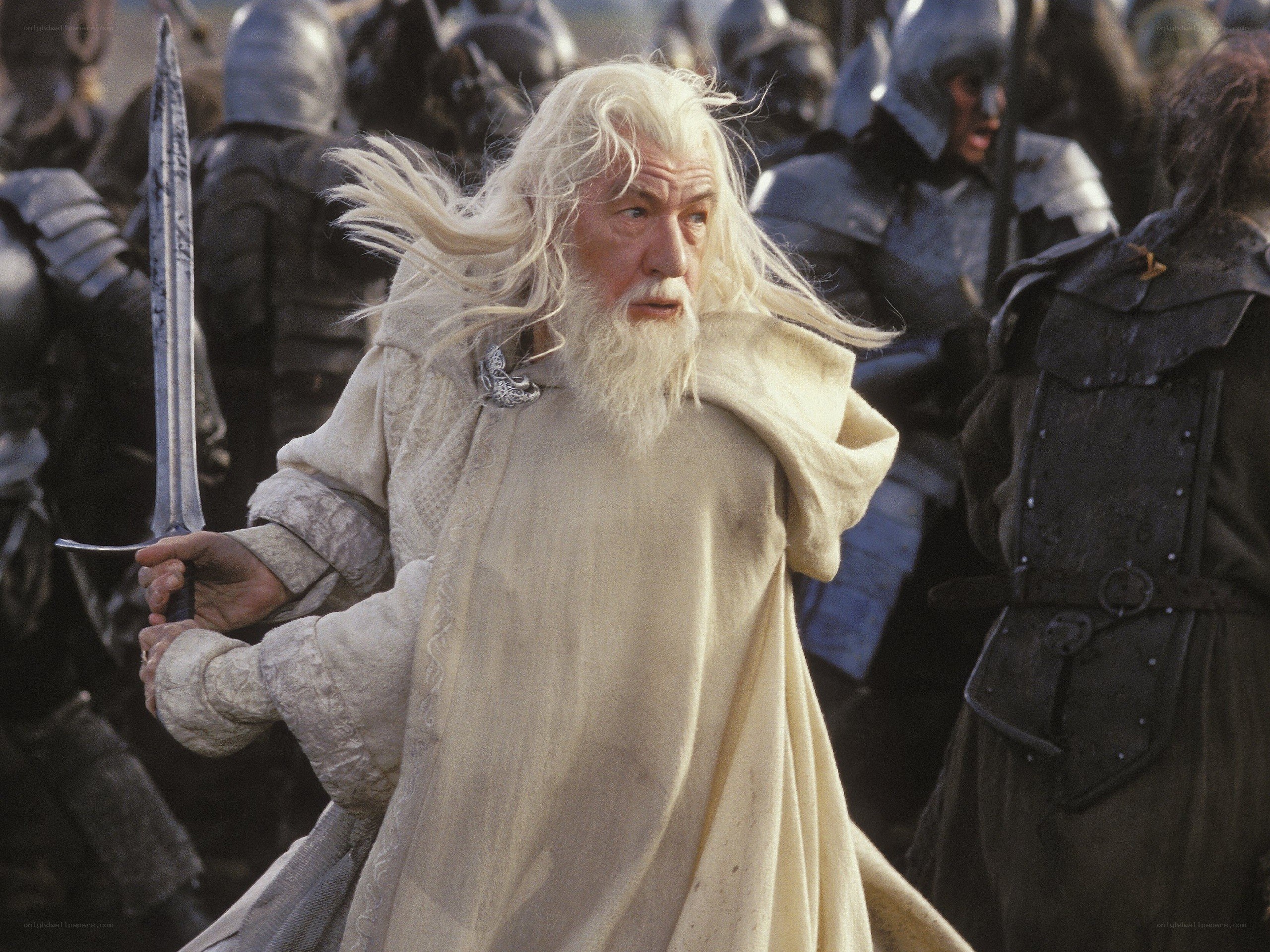 Gandalf in battle