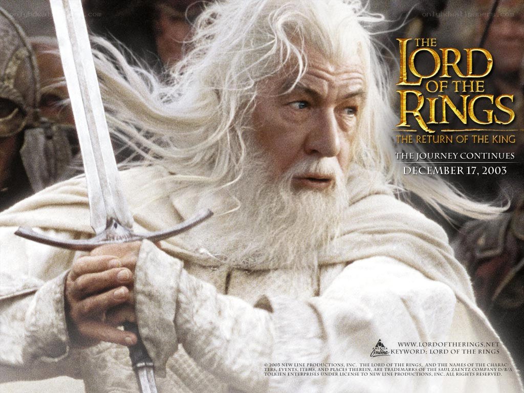 Gandalf in battle
