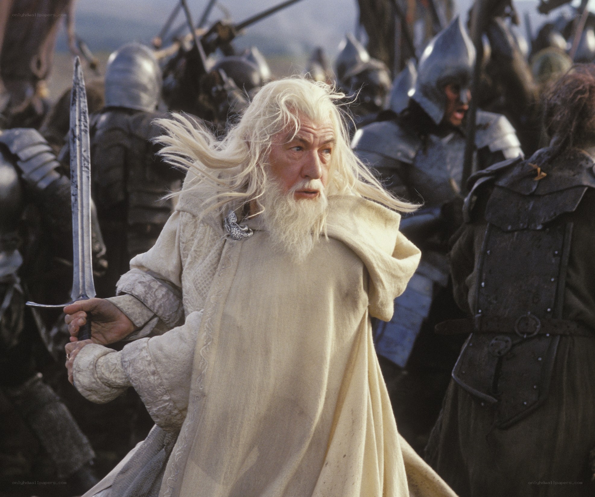Gandalf in battle