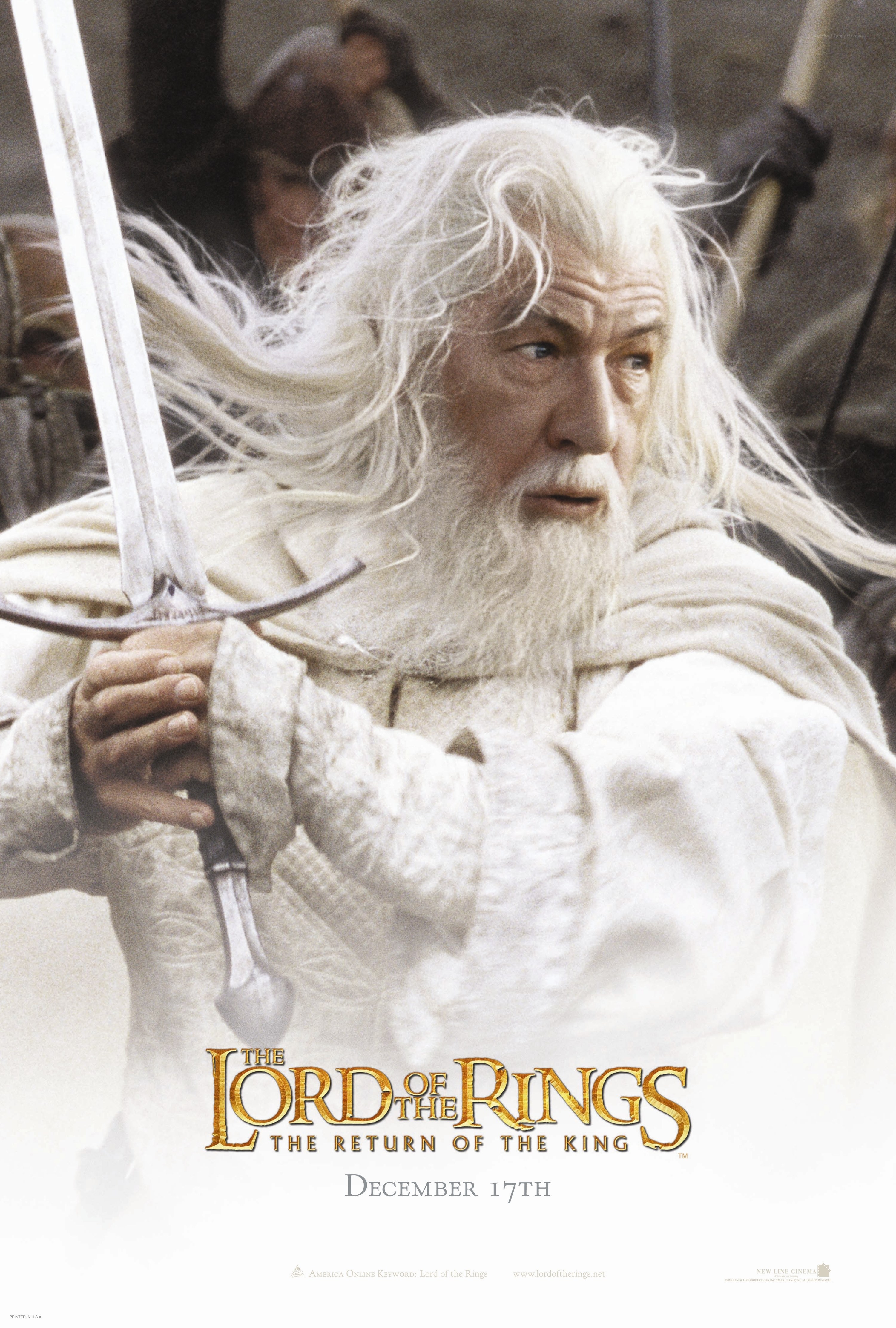 Gandalf in battle