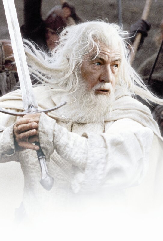 Gandalf in battle