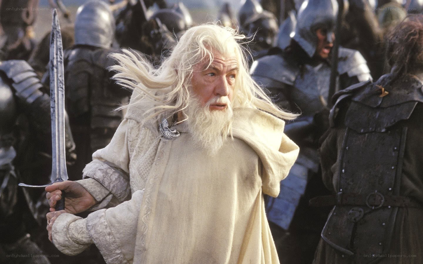 Gandalf in battle