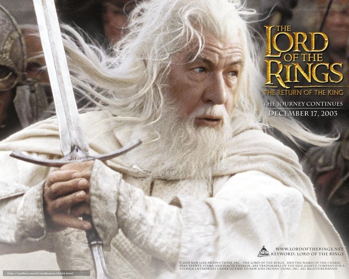 Gandalf in battle