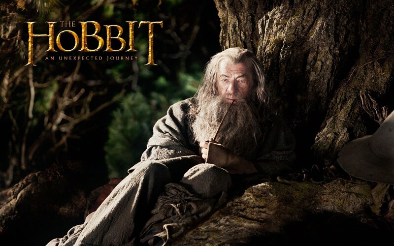 Gandalf in the forest