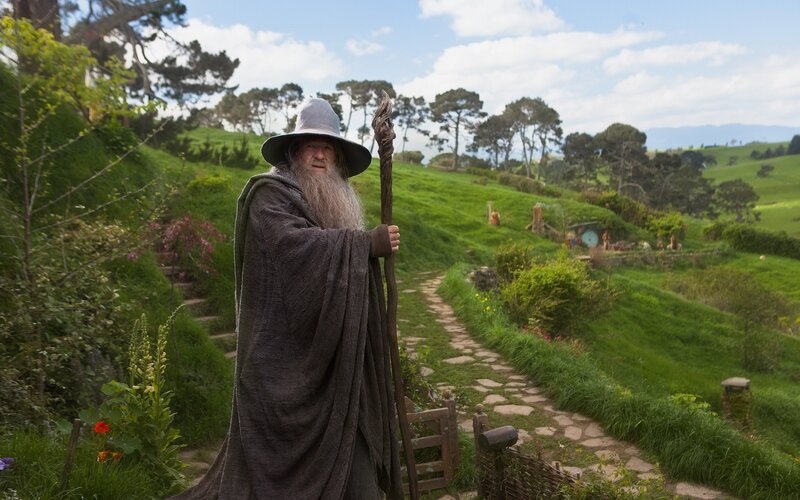 Gandalf in the Shire