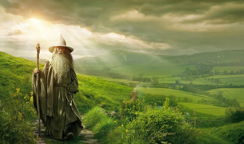 Gandalf in the Shire