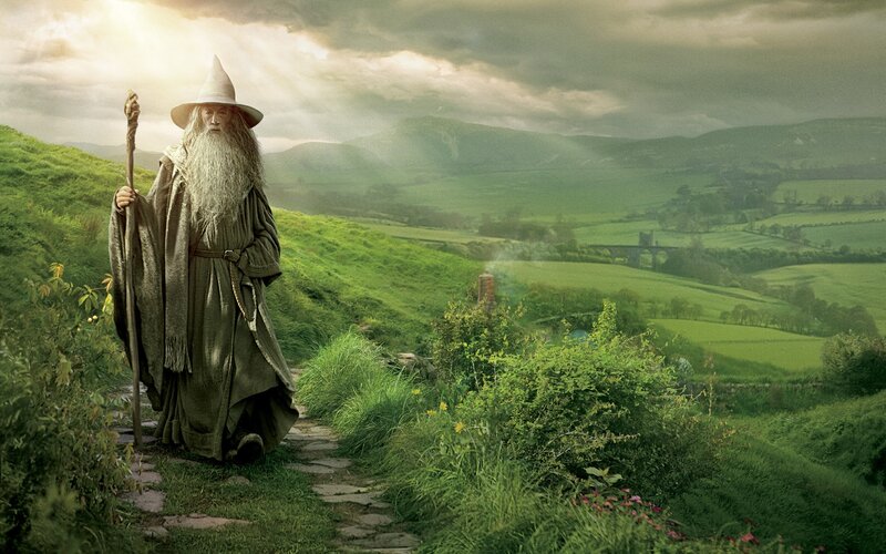 Gandalf in the Shire