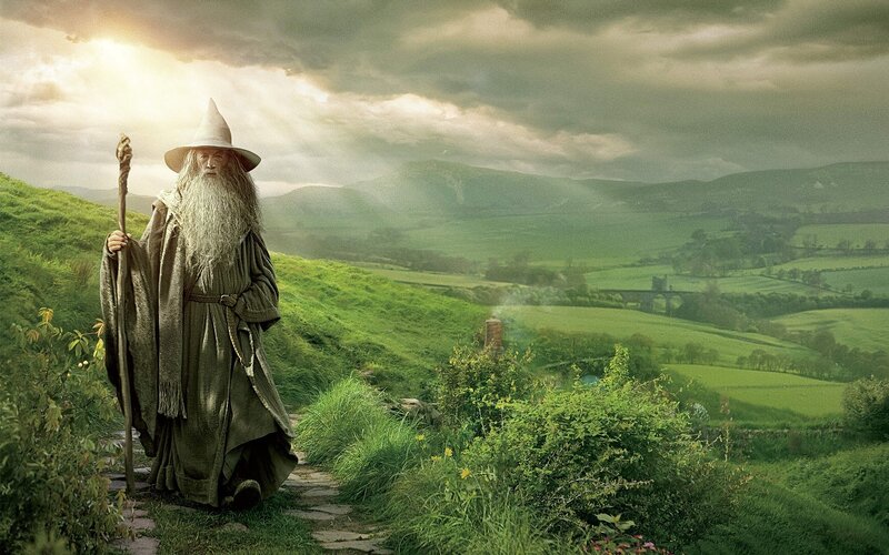 Gandalf in the Shire