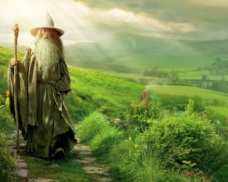 Gandalf in the Shire