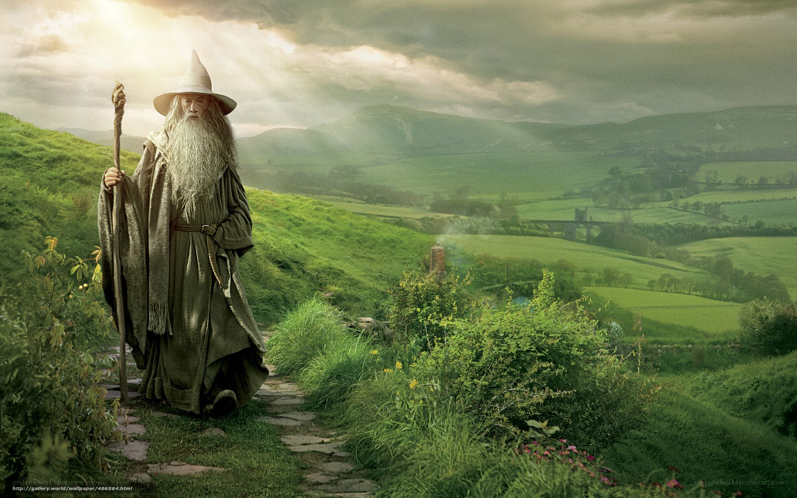 Gandalf in the Shire