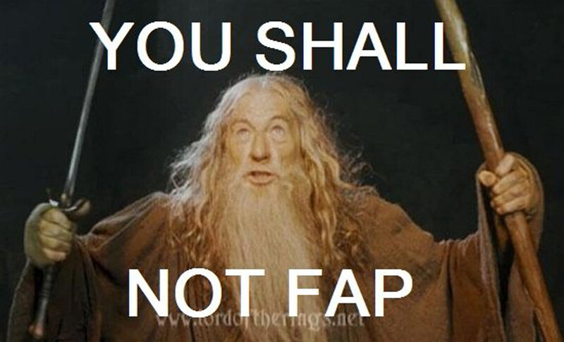 Gandalf meme not fap
