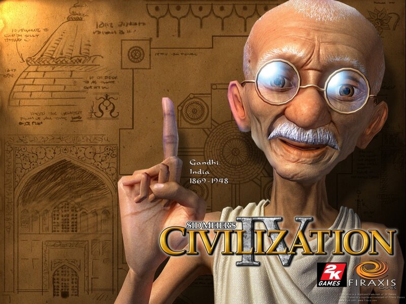 Gandhi Character Model