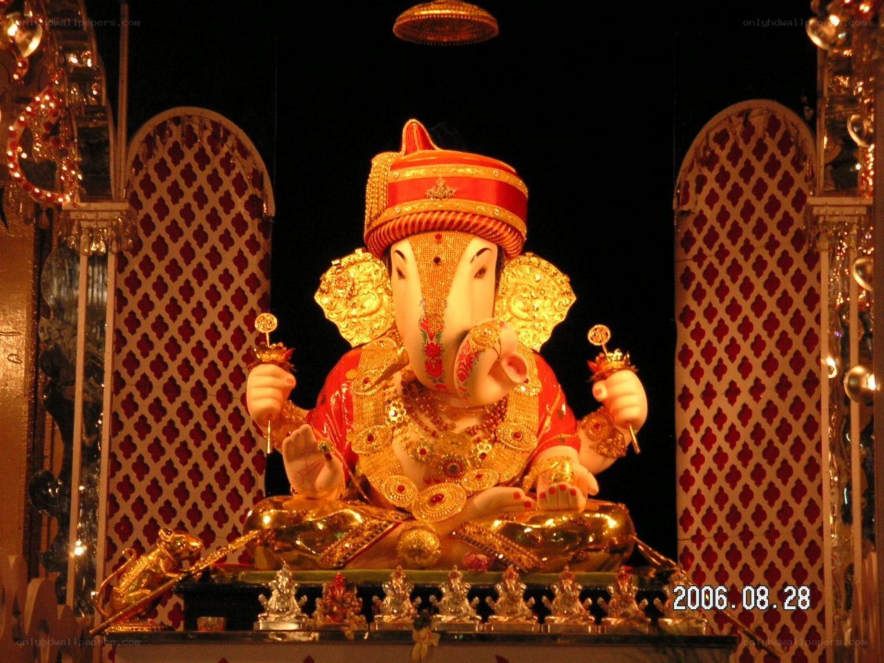 Ganesh idol in temple