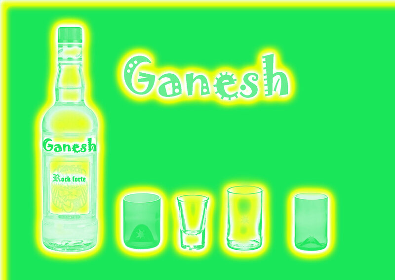 Ganesh Liquor Bottle