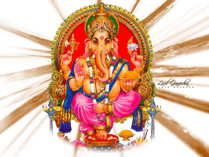 Ganesha Deity Figure