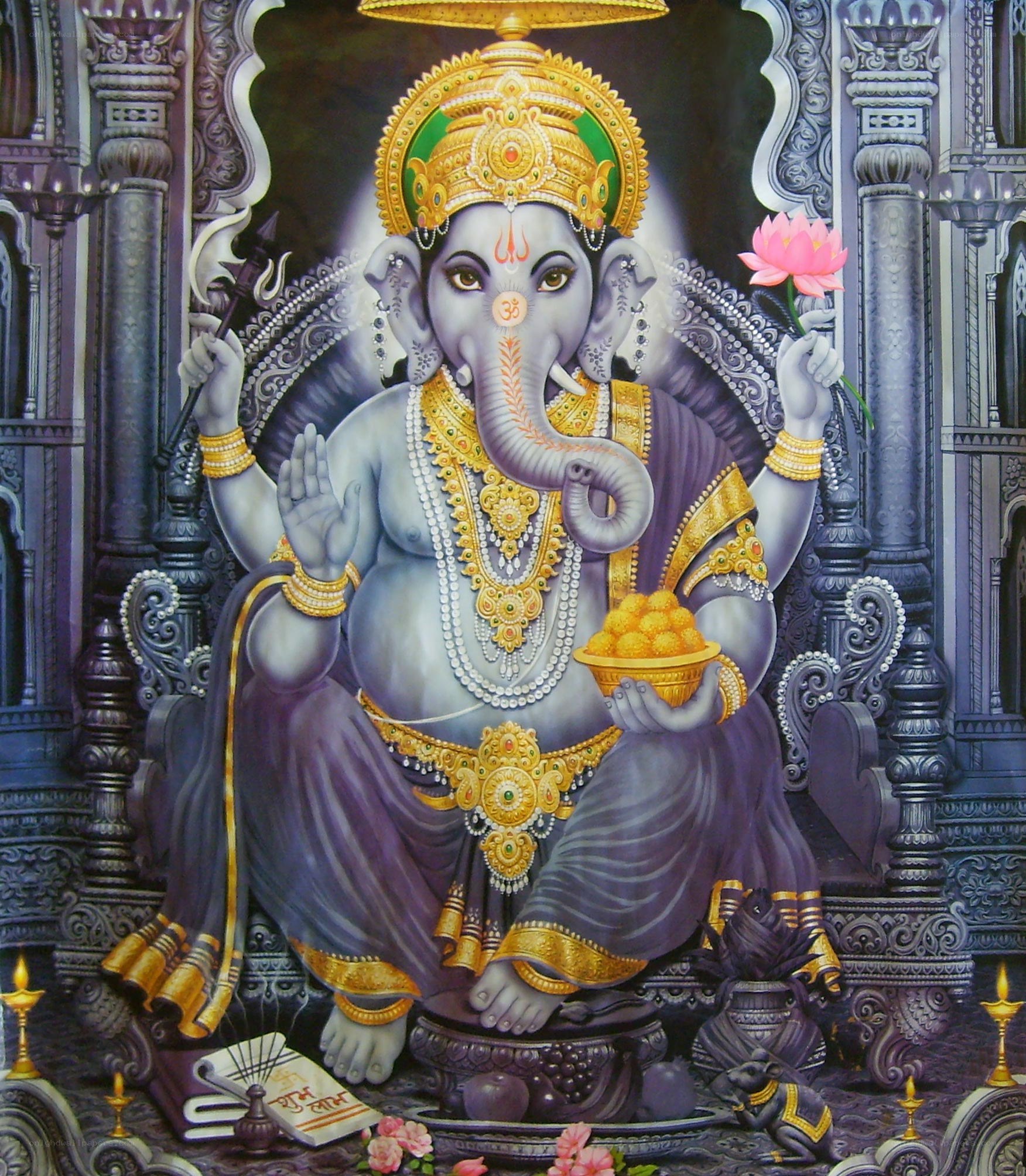 Ganesha deity painting